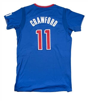 2013 Jamal Crawford Game Worn Los Angeles Clippers Christmas Day Road Jersey Worn on December 25, 2013 vs Golden State Warriors - 19 Points (NBA/MeiGray)